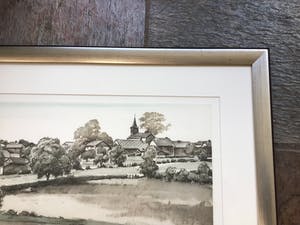 Roger Hebbelinck - Landschap met dorp kopen? Bied vanaf 1!