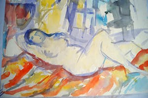 Jan Tullemans - liggend naakt kopen? Bied vanaf 60!