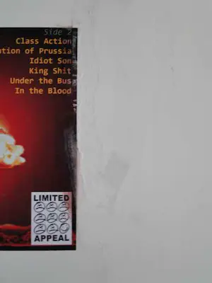 Raymond Pettibon - Black Helicopter - Don't fuck with... - Zeefdruk op lp hoes - Signed kopen? Bied vanaf 50!