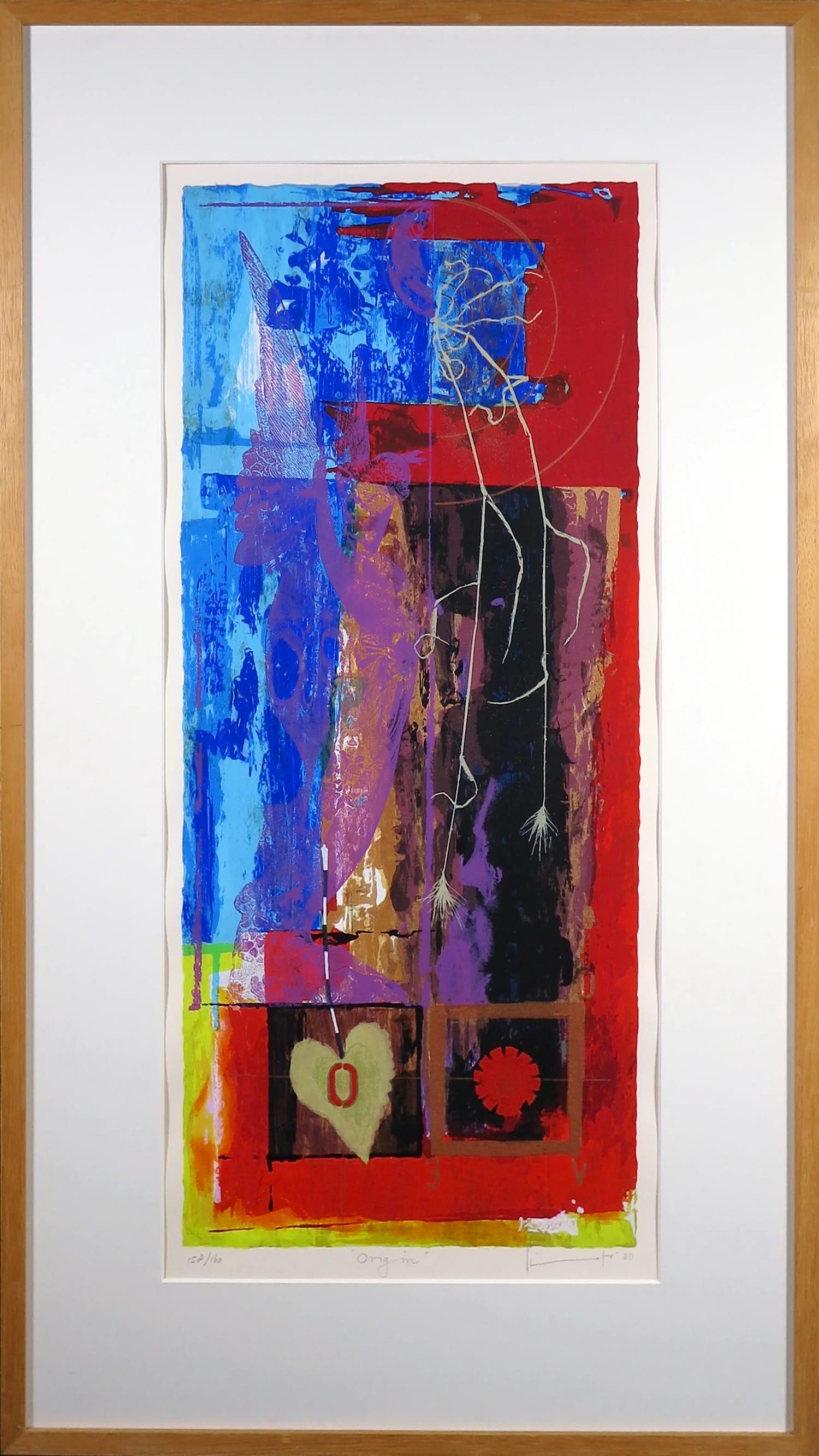 Piotr Konkel - Zeefdruk, Origin - Ingelijst (Groot) kopen? Bied vanaf 40!