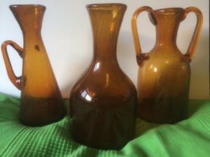 Max Verboeket - 6 x Kristalunie Maastricht "Antiqua" vazen 1962 kopen? Bied vanaf 55!