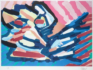 Karel Appel - Litho, Ten by Appel - Ingelijst (Groot) kopen? Bied vanaf 400!