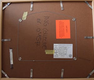 Marian Plug - Dorp - gesigneerde lithografie - oplage 90 - 1980 - ingelijst kopen? Bied vanaf 40!