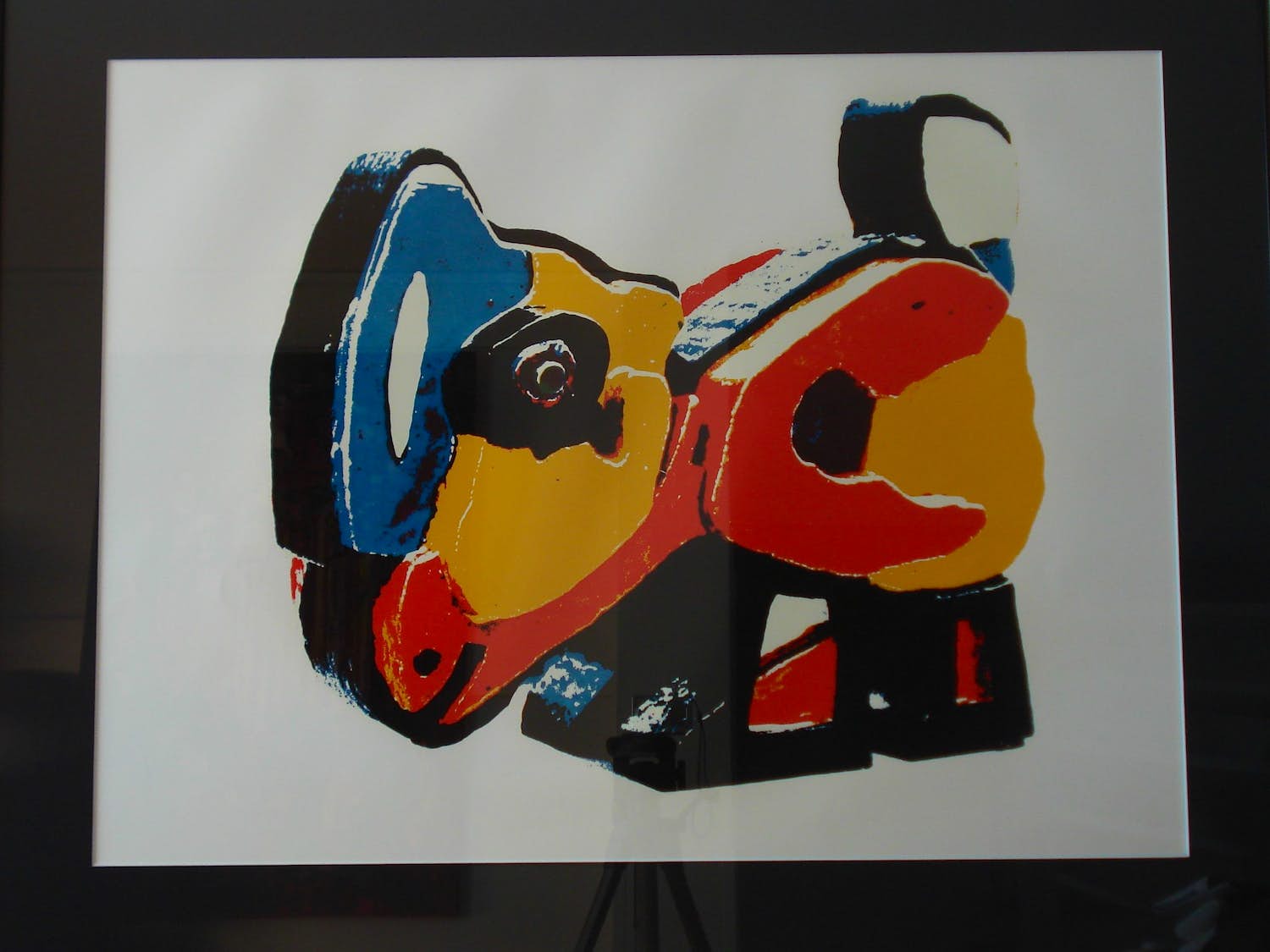 Karel Appel - Kip (subliem gelijst) kopen? Bied vanaf 375!