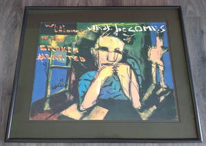 Herman Brood - Hooks, serie van 4 zeefdrukken kopen? Bied vanaf 1195!