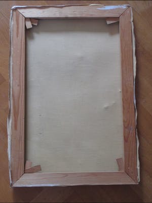 Niet of onleesbaar gesigneerd - Mannenportret - Olieverf op doek kopen? Bied vanaf 1!