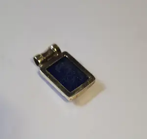 Nieuwe zilveren hanger met kobalt blauwe Lapis Lazuli kopen? Bied vanaf 50!