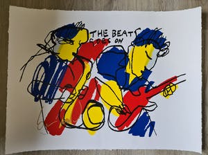 Herman Brood - Beat Goes On - gesigneerd - 230 ex. kopen? Bied vanaf 350!