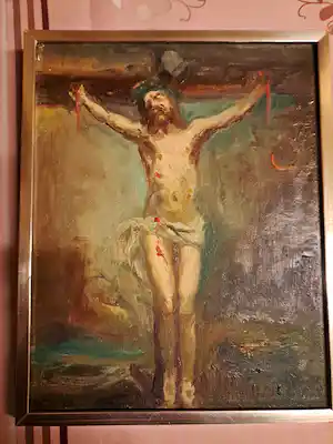 Bernard De Pooter - Gekruisigde Christus verkocht voor € 150!