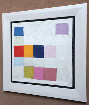 Piet Dirkx - Referentie, acrylverf op paneel (mooi ingelijst) kopen? Bied vanaf 275!
