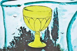 Niet of onleesbaar gesigneerd - gesigneerde E.A. kleurenlitho [Salvador Dali?] kopen? Bied vanaf 1!