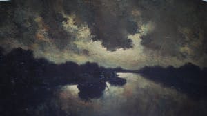 Toon Koster - aquarel .Molen langs vaart. van kunsthandel Roelofs - incl kunstboek werk&leven kopen? Bied vanaf 50!