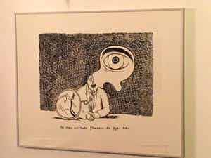 Kamagurka - de man uit twee stukken en zijn bril verkocht voor € 120!