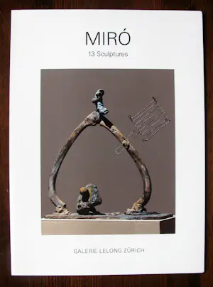 Buy Joan Miro - Lithografie plus cataloog van de Galerie Lelong (Zürich)? Bid from 10!