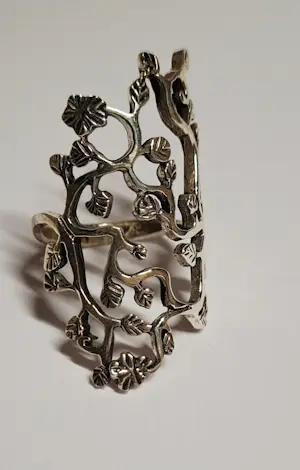 nieuwe Vintage zilveren handgemaakte echte Zwitserse filigraan  setting kopen? Bied vanaf 80!