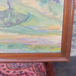 Gerhard Mensink - Landschap kopen? Bied vanaf 30!