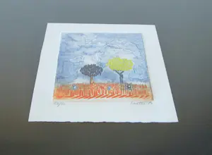 Louttre B. - Relief-Farbradierung kopen? Bied vanaf 60!