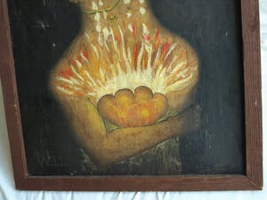 Niet of onleesbaar gesigneerd - Gesigneerd W.J.J. , Gouache – GROOT – 103 x 73 cm kopen? Bied vanaf 1!