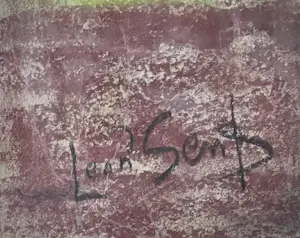 Leon Senf - Grote houtskooltekening kopen? Bied vanaf 249!