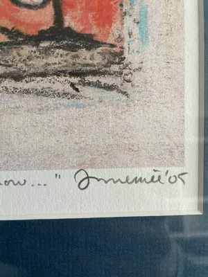 Hans Innemee - Mooie kleurrijke zeefdruk, kleine oplage kopen? Bied vanaf 165!