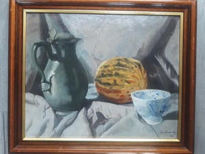 Niet of onleesbaar gesigneerd - Jac. Handgraaf, Stilleven. kopen? Bied vanaf 10!