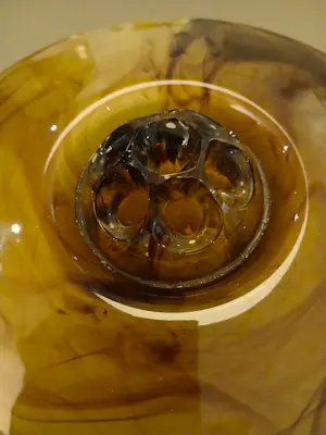 George Davidson & Co - Bloemensteker Cloud Glass Amber Smoke kopen? Bied vanaf 25!