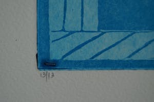 Mark Visione - 2 gesigneerde etsen kopen? Bied vanaf 30!