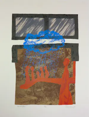 Buy Prasadam - Zeefdruk, Lot van 10 abstracte composities? Bid from 80!