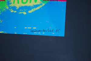 Henk van der Vet - ingelijste zeefdruk en 3 proefdrukken kopen? Bied vanaf 50!