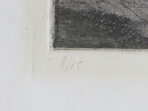 Fer Hakkaart - Twee heren en een dame - Ets kopen? Bied vanaf 70!