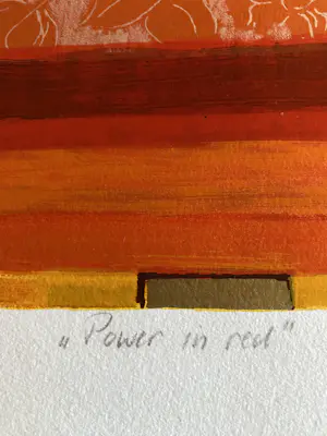 Tineke Looman - Power in red kopen? Bied vanaf 30!
