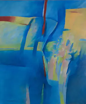 Phil Vermeer-Weterings - Olieverf op doek, Zondagmorgen - Ingelijst (Groot) kopen? Bied vanaf 100!