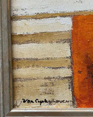 Lita van Engelenhoven - Orangetable II - Stilleven kopen? Bied vanaf 195!