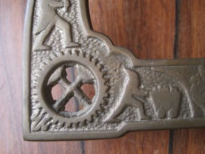 Brons (Onbekend) - Geologie wandelstok ( werkstok ) kopen? Bied vanaf 60!