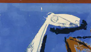 Marino Marini - Litho, Paard en acrobaat - Ingelijst kopen? Bied vanaf 1!