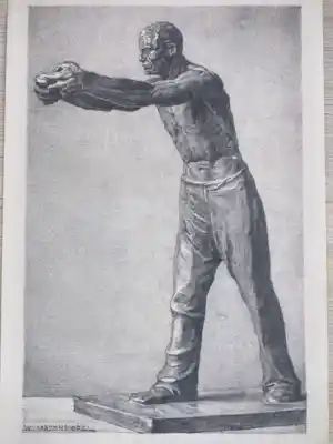 Willem Vaarzon Morel (sr.) - De Dijkwerker - Litho verkauft für € 55!