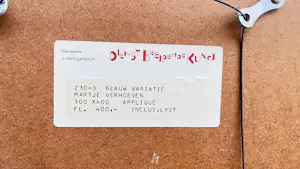 Martje Verhoeven - Blauw variatie kopen? Bied vanaf 75!