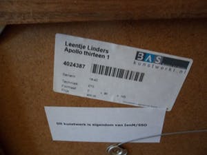 Leentje Linders - Ets en reliefdruk, Apollo thirteen I kopen? Bied vanaf 40!