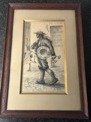 Karl (Charles) Meunier - Le marchand de lampes (Sevilla) kopen? Bied vanaf 395!