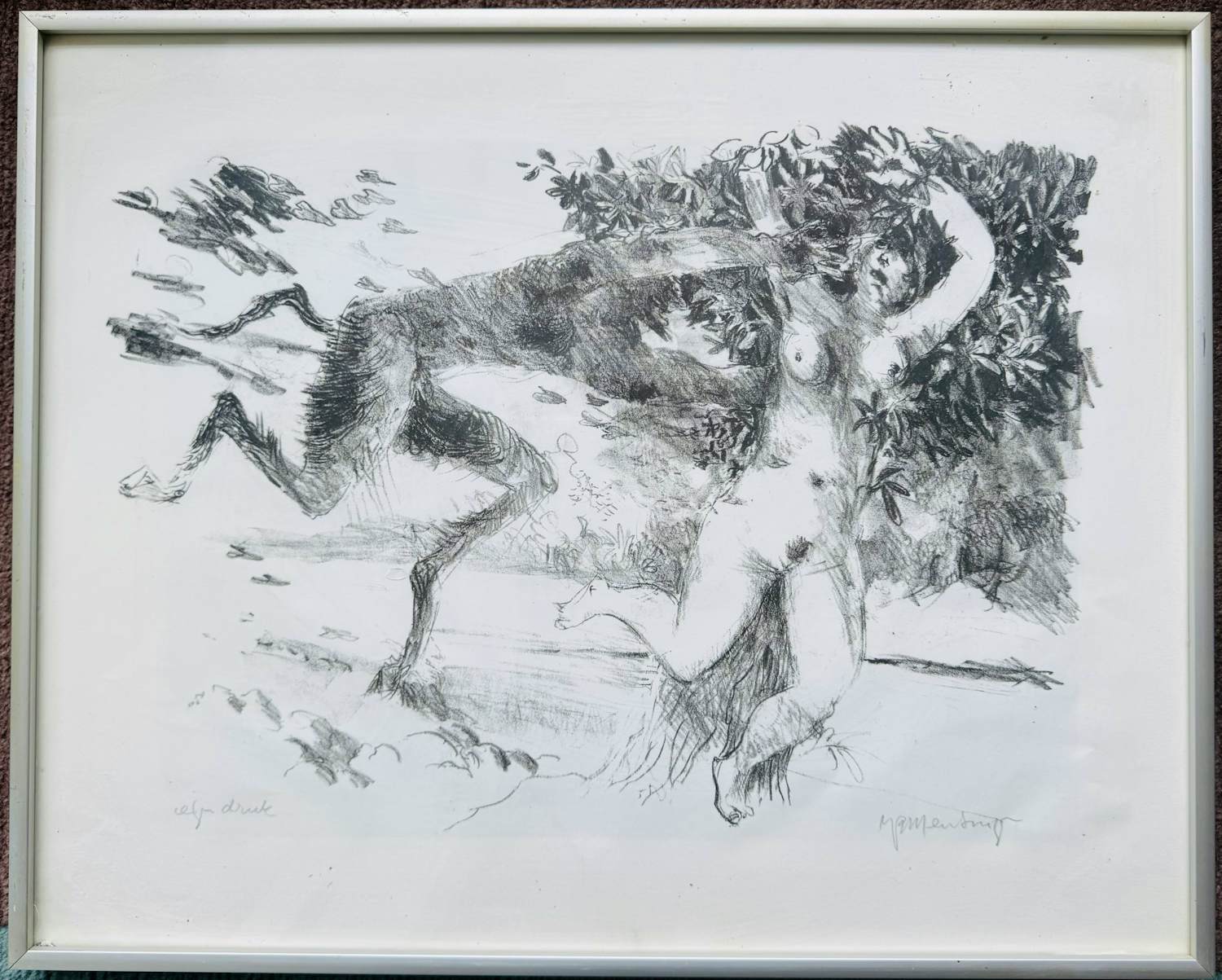 Jan Mensinga - De Nymph en de Faun - Eigen Druk kopen? Bied vanaf 25!