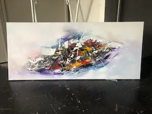 Gena - Abstract “ Colored fields “ kopen? Bied vanaf 250!