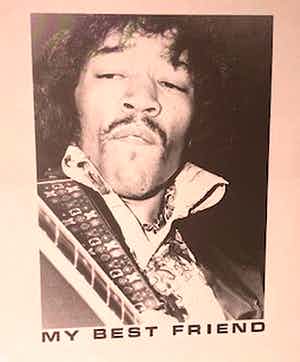 Jimi Hendrix - LP - My Best Friend - 1e uitgave verkocht voor € 19!