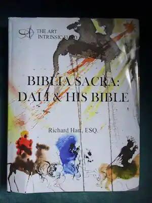 Salvador Dali - Biblia Sacra- Dali & his Bible- in het engels- zeldzaam! verkocht voor € 75!