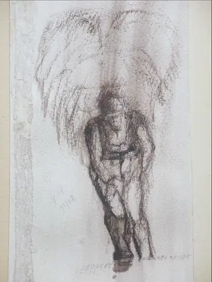 Wim Vaarzon Morel (jr.) - Mijnenveger - Penseeltekening kopen? Bied vanaf 1!