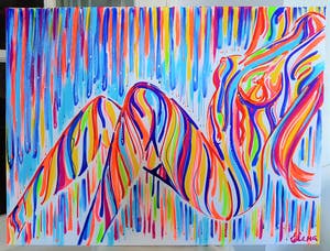 Elena Polyakova - ELVA - Abstract body art kopen? Bied vanaf 125!