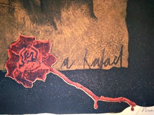 Manuel Menan - (1946-1994) , ' a Rose to Fornarina' kopen? Bied vanaf 35!