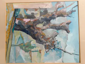 Jean Adams - Baum in der Landschaft kopen? Bied vanaf 290!