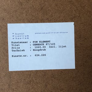 Fon Klement - Gemeaux kopen? Bied vanaf 350!