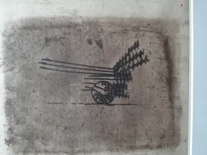 Arnold van Griensven - Ets, Titel, "Op weg ". 1972 kopen? Bied vanaf 40!