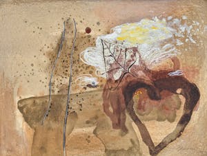 Sjaak Korsten - Boomblad in bruin kopen? Bied vanaf 1!